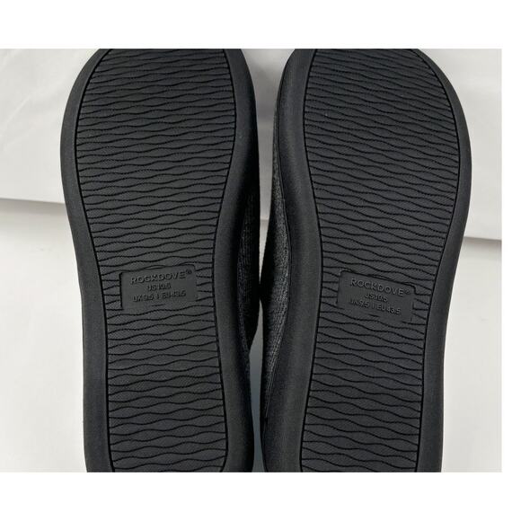 Rock Dove Mens Original Two-Tone Memory Foam Slipper House Shoe Size 10.5 New - Picture 11 of 14